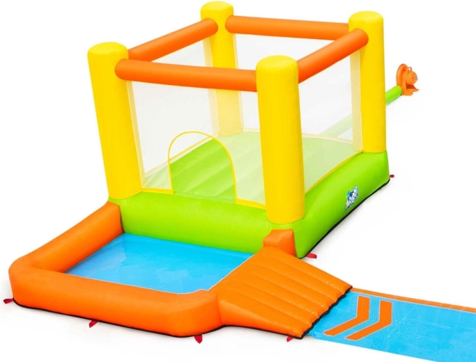 Bestway dmuchany plac zabaw H2OGO! ze zjeżdżalnią i brodzikiem 662 × 300 × 150 cm