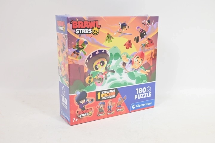 Puzzle Clementoni Brawl Stars, 180 elementów w kwadratowym pudełku