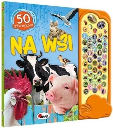 50 dźwięków na farmie – sensoryczna książeczka dźwiękowa