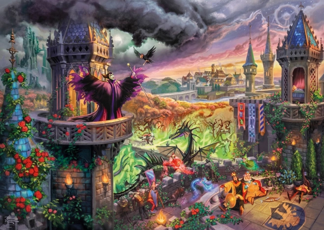 Puzzle SCHMIDT Diabolina, królowa czarnej magii 1000 elementów