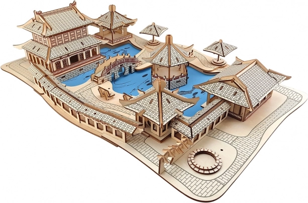 Drewniane 3D puzzle Ogrody Suzhou