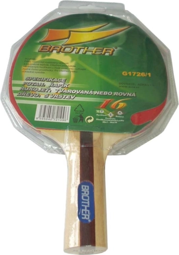 Rakietka do tenisa stołowego Brother 1 gwiazdka - 1 sztuka