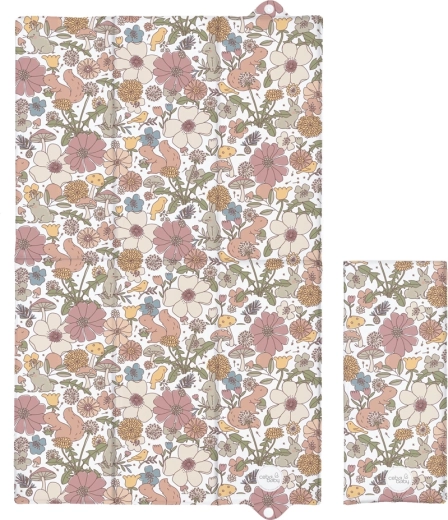 Ceba baby podróżna mata do przewijania basic garden 60 × 40 cm
