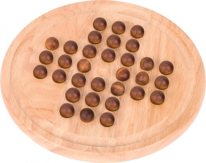 Drewniana gra SOLITAIRE od GOKI