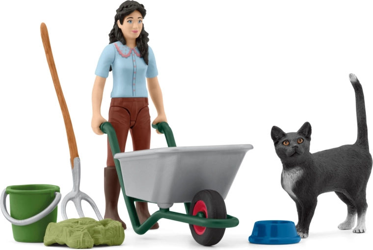 Zestaw do sprzątania stajni z Emily – POCKET SET HORSE CLUB