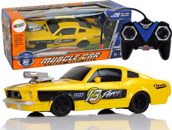 Sportowy samochód zdalnie sterowany 1:20 Pilot Yellow