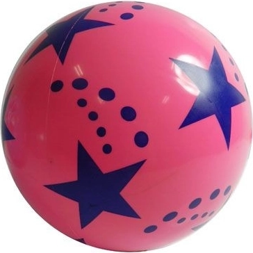 Piłka w gwiazdki 23 cm - 1 szt.