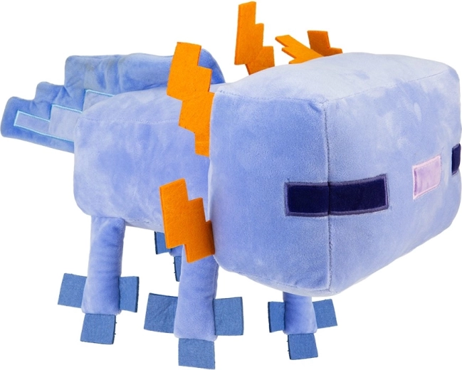 Minecraft pluszowy aksolotl niebieski 44 cm