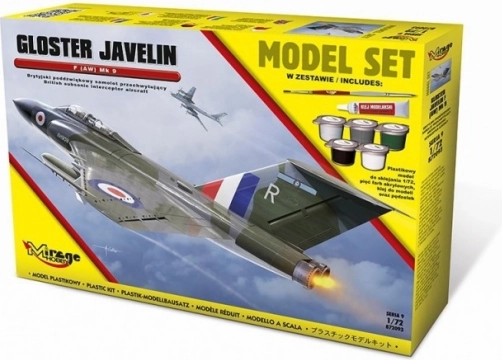 Plastikowy model samolotu Gloster Javelin F(AW) Mk.9 1:72