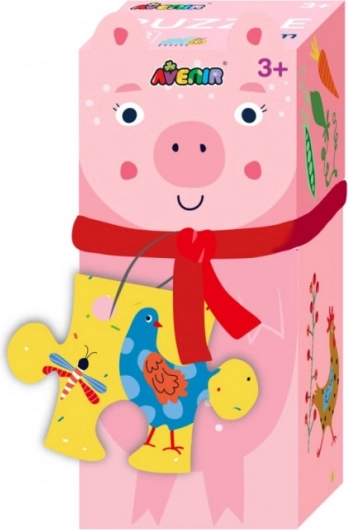 Puzzle 28 elementów - farma