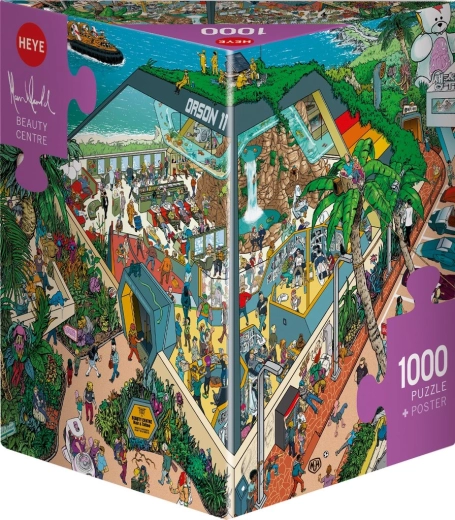 Puzzle Heye Piękne centrum, 1000 elementów