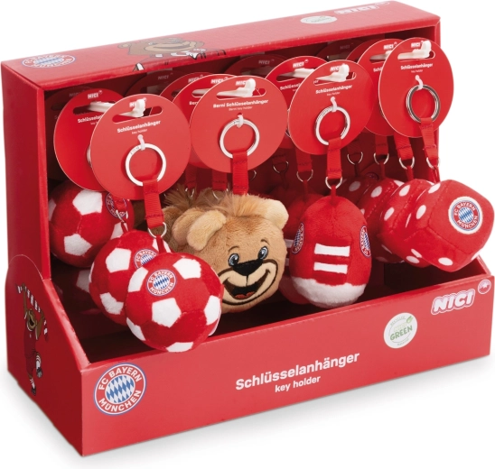 NICI pluszowy brelok FC Bayern München 7 cm