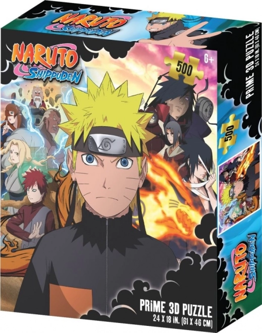 PRIME 3D Puzzle Naruto Shippuden 3D 500 elementów