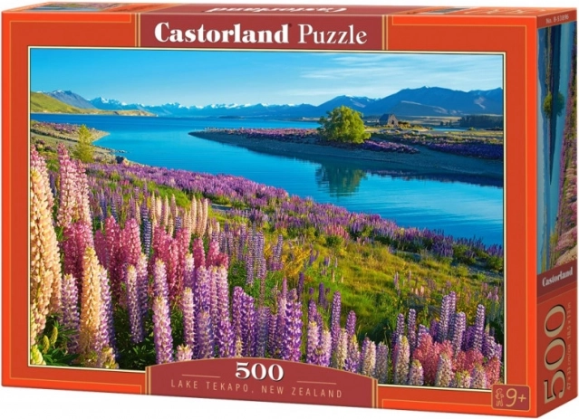 Puzzle 500 elementów – jezioro Tekapo, Nowa Zelandia