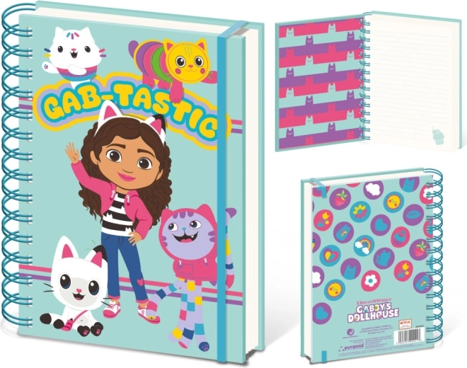 Gabby notes kołowy A5 Gabi Magiczny Domek