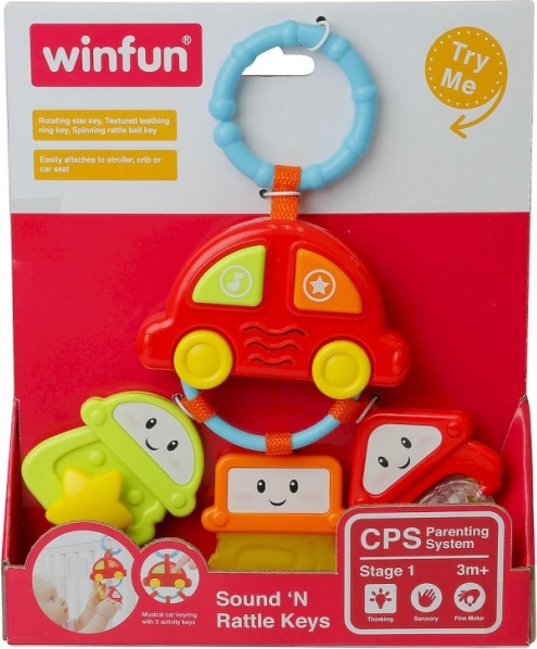 Zawieszane autko z kluczykami