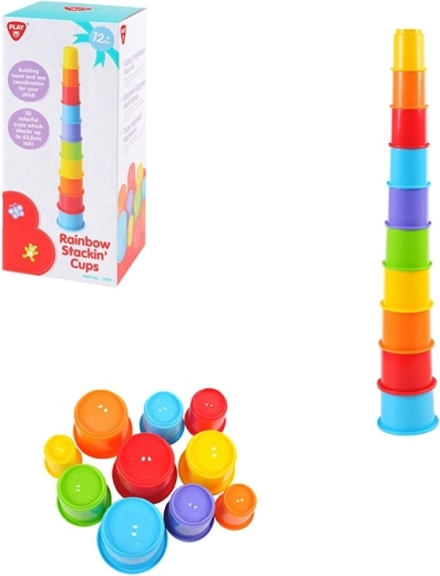 PlayGo wieża do układania – zwierzątka