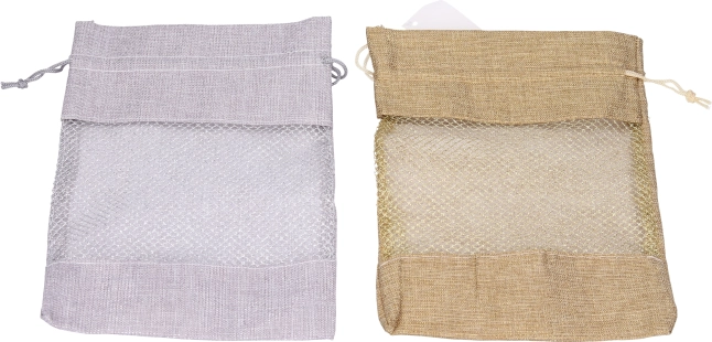 Woreczek z organzy 10x14 cm Świąteczny