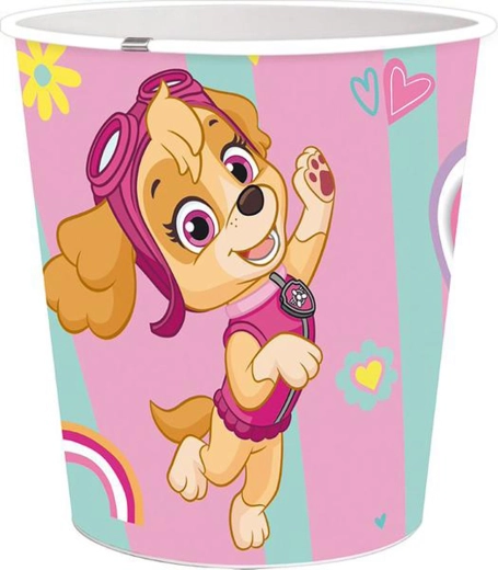 Kosz na śmieci Paw Patrol 5 l różowy plastikowy