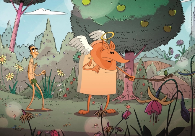 Puzzle CLEMENTONI Netflix Ten świat mnie nie pokona (Zerocalcare II) 1000 elementów