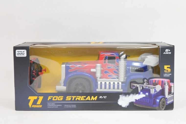RC monster truck z efektem pary Fog Stream
