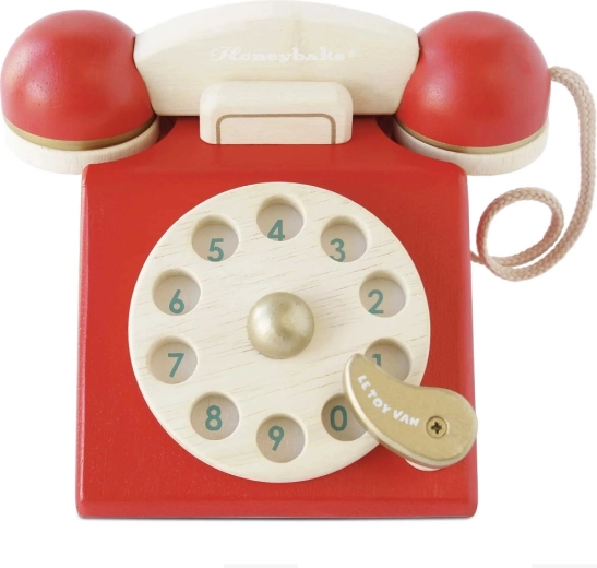 Drewniany telefon retro dla dzieci Le Toy Van