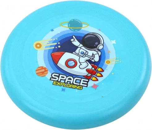 Latający Dysk Frisbee Kosmonauta Niebieski 20 cm