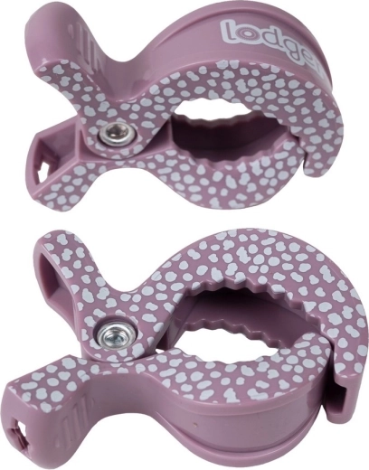 Klipy do otulacza Lodger swaddle clip rose dot – 2 szt.