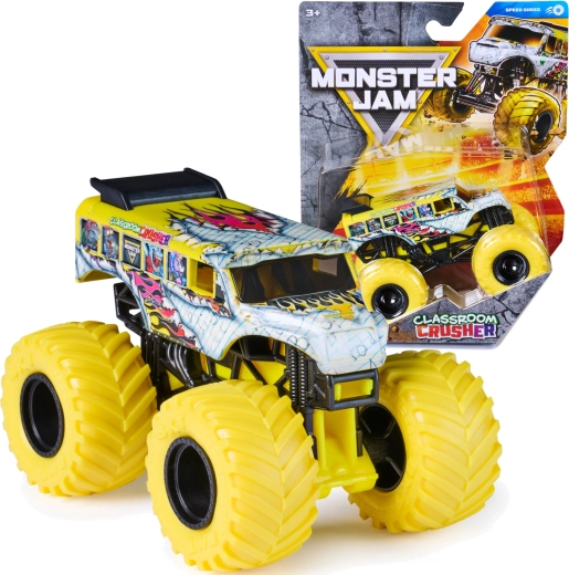 Monster Jam monster truck Classroom Crusher 1:64 (seria 46) - 1 szt.