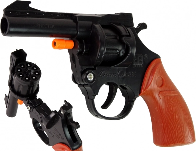 Pistolet kapiszonowy Revolver Black