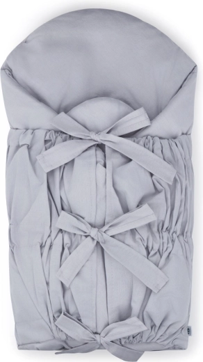 Rożek wiązany z wkładką kokosową Light Grey 75 × 75 cm PETITE&MARS