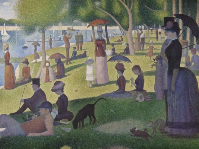 RAVENSBURGER puzzle Niedzielne popołudnie na wyspie La Grande Jatte, 1500 elementów