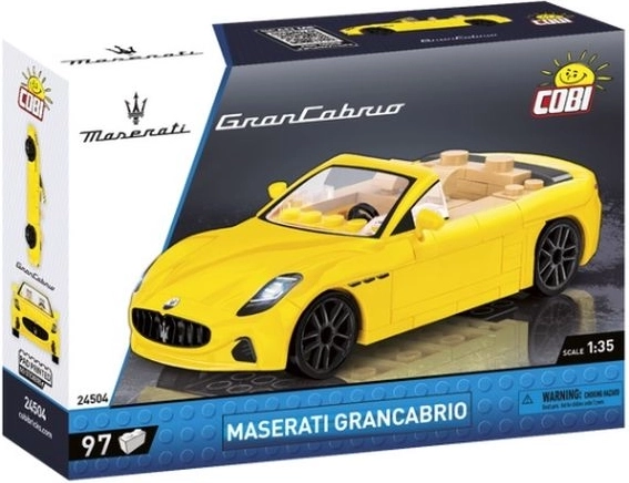 Cobi Maserati GranCabrio 2024 zestaw konstrukcyjny 1:35 (97 elementów)