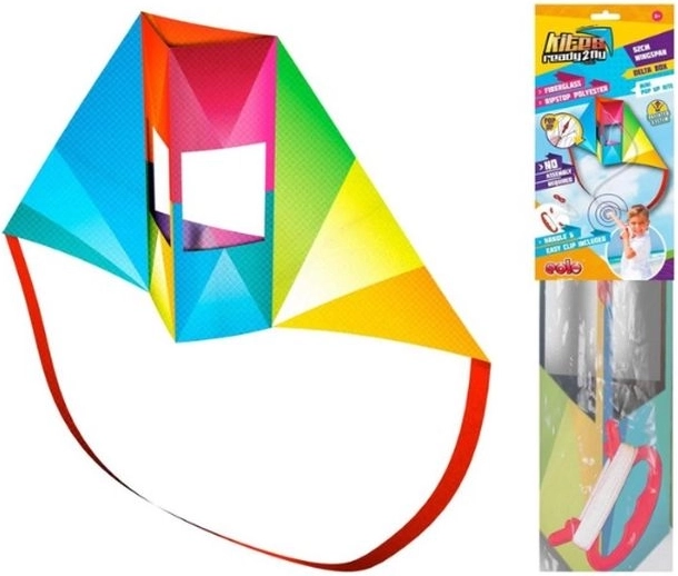 Eolo Toys mini nylonowy latawiec delta 56 × 30 cm
