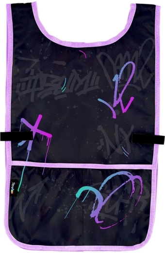 Fartuch ponczo Graffiti Girl do zajęć plastycznych