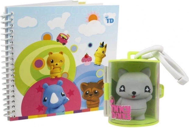 Inky Dinks notes i brelok z pieczątką Druczka