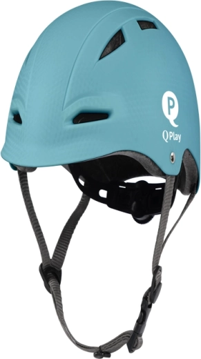 Qplay dziecięcy kask rowerowy Manbo Sky Blue S
