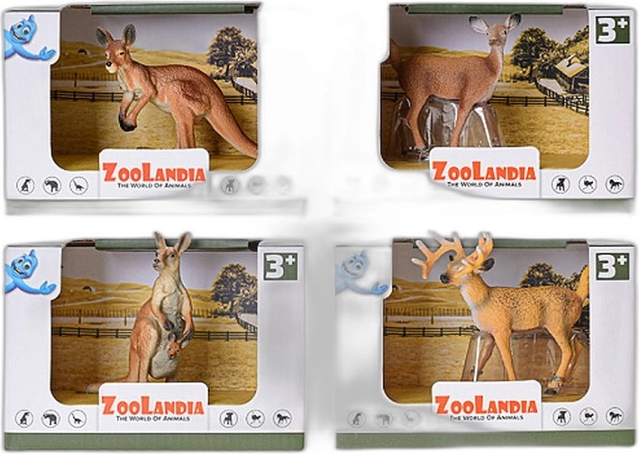 Zoolandia safari zwierzątko – figurka (4 rodzaje) - 1 sztuka