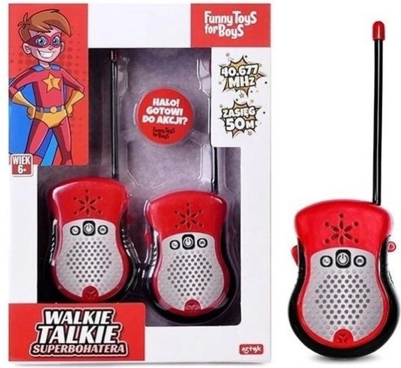Walkie talkie superbohaterów