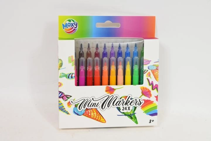 Mini flamastry CCG 24 szt.