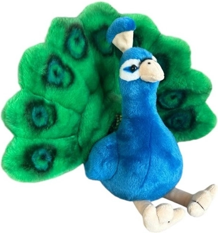 Pluszowy paw 30 cm