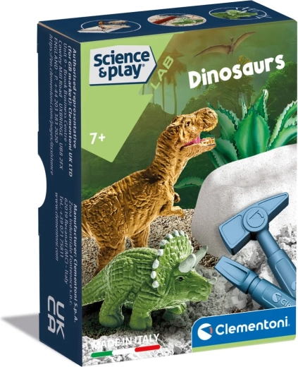 Clementoni Science & Play mini zestaw dinozaury