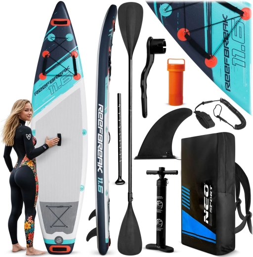 Nadmuchiwana deska SUP Neo-Sport Reefbreak 11'6 350 cm z akcesoriami