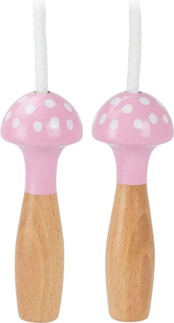 Różowa skakanka w kropki VILAC