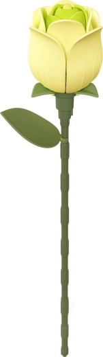 Robotime ROKR Floral Art 3D puzzle – zielona róża, 37 elementów