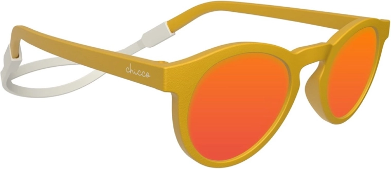Dziecięce okulary przeciwsłoneczne Chicco Yellow Mirror 12m+