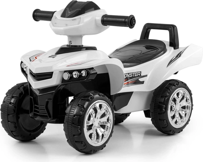 Jeździk quad Monster biały