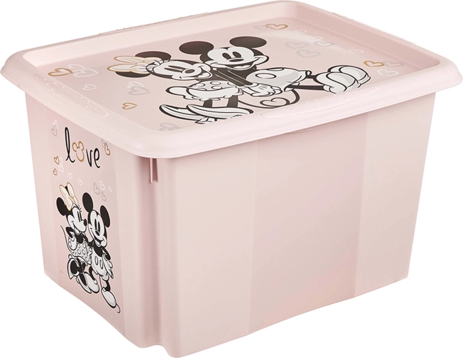 Keeeper plastikowy pojemnik do przechowywania z pokrywką 30 l Minnie