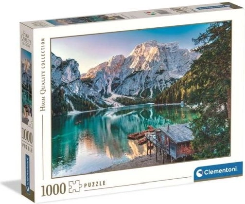 Puzzle Clementoni Emerald Lake Braies, 1000 elementów
