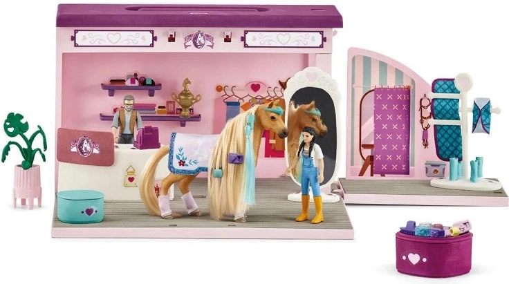 Składany salon dla koni Schleich HORSE CLUB Sofia's Beauties